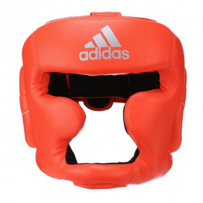 Боксерський шолом Adidas Speed ​​Super Training Extra Protect (ADISBHG041) Red/Silver S