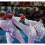 Захист гомілки й стопи SMAI WKF (SM P102) Red M