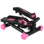 Степпер поворотный (мини-степпер) SportVida SV-HK0358 Black/Pink