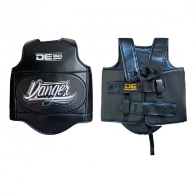 Спаринг жилет Danger Muaythai Chest Protector Чорний Розмір: M