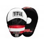 Лапи TITLE GEL Contoured Punch Mitts один розмір чорний/білий/червоний (2571)