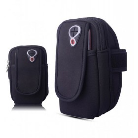 Сумка для бігу сумка - чохол на руку 17х8 см iRun Black (58491331)