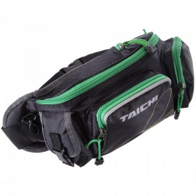 Сумка поясна TAICHI MS-6814 чорна із зеленим (NA000225)