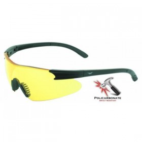 Окуляри захисні відкриті Global Vision WEAVER жовті
