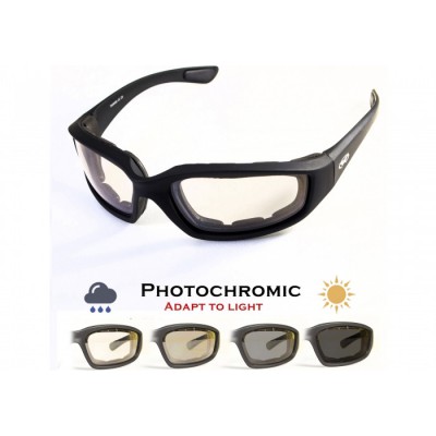 Окуляри захисні фотохромні Global Vision Photochromic (clear) прозорі фотохромні