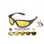 Окуляри захисні фотохромні Global Vision Hercules-1 Photochromic (yellow) жовті фотохромні