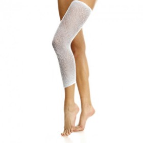 Бинт еластичний медичний сітчастий Торос-Груп трубчастий нестерильний 25 см х 3 см