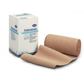 Среднерастяжимый еластичний компресійний бинт з чистої бавовни, Putterbinde / Пюттербинт 12см х 5м