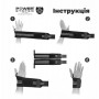 Кистьові бинти Power System Wrist Wraps PS-3500 Grey/Black