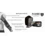 Кистьові бинти Power System Wrist Wraps PS-3500 Grey/Black