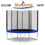 Батут SkyJump 10 фт., 312 см із захисною сіткою