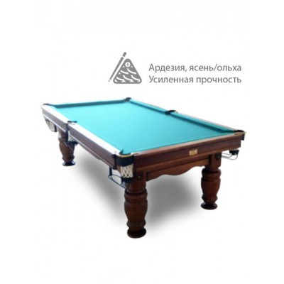 Бильярдный стол для пула 'ФЕРЗЬ', 8 футов, 220х110 см, Ардезия, TT BILLIARD, гарантия 2 года