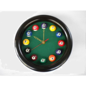 Більярдні годинники круглі
