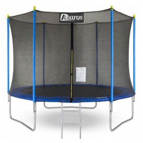 Садовий батут з сіткою і сходами Abarqs 252см