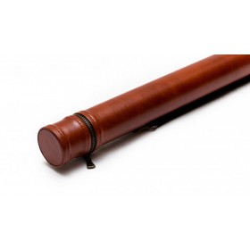Тубус для кия Billiard-Partner без кишені коричневий гладкий