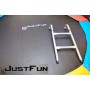 Батут JustFun 252 см с лестницей и внешней защитной сеткой