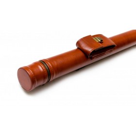 Тубус для кия Billiard-Partner з кишенею чорний гладкий