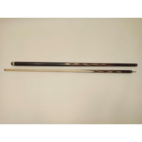 Кий 'Чорний граб - зебрано' 4+3 запила