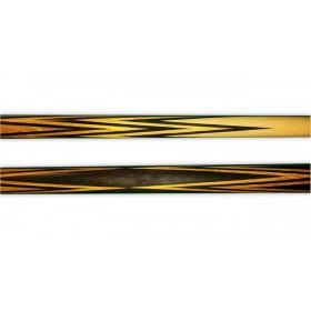 Кий 'Корона' чорний граб-лимонник 4х-зубая