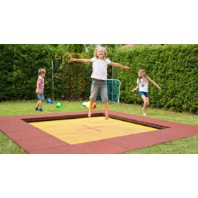 Батут Eurotramp для приватних територій квадратний 200x200 см