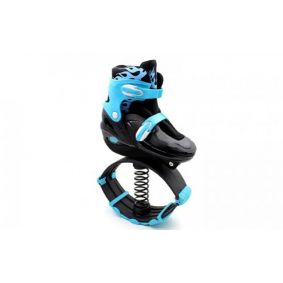 Ботинки Kangoo Jumps, джамперы голубые с черным, 39-42 размера (1001492-LightBlue-39-42)