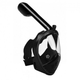 Повна панорамна маска для снорклінга FreeBreath M2068G (S/M) Black