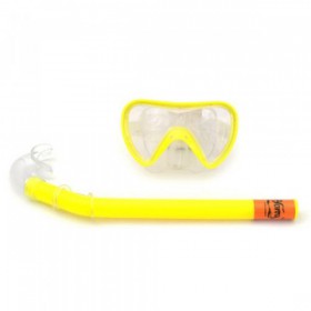 Маска і трубка Dive, жовтий 207 TRG-32551