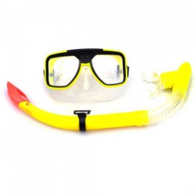 Маска і трубка для плавання, жовтий M115S7 TRG-32532