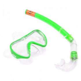 Набір для плавання 'Маска і трубка' (зелена) 307 TRG-24317