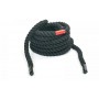 Канат для кроссфита COMBAT BATTLE ROPE UR R-6228-9 (бавовна, l-9м, d-4см, чорний)