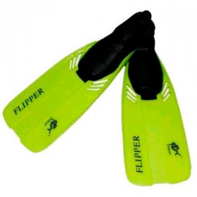 Ласти Dolvor F17JR Flipper М(31-33) лимон, калоша