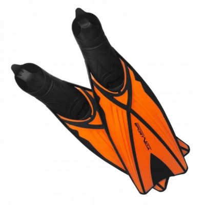 Ласти SportVida SV-DN0006-M Size 40-41 Black/Orange (ZZ10SV-DN0006-M)