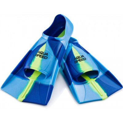 Ласти Aqua Speed ​​TRAINING FINS 7942 синій, блакитний, жовтий Діт 37-38 5908217679420