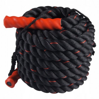 Канат для кроссфита SportVida Battle Rope 15 м SV-HK0173 New