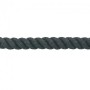 Канат спортивний тренувальний для кроссфита тренувань UR COMBAT BATTLE ROPE Бавовна Чорний (R-6228-9)