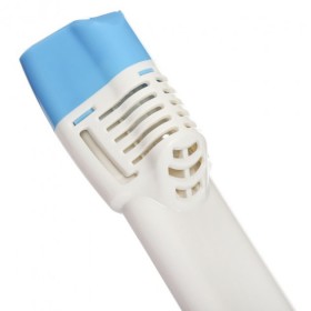 Трубка Seagard Easybreath для полнолицевой маски для плавання S/M 24 см Біло-Синій