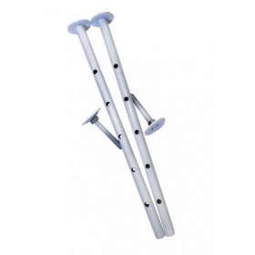 Розпір підлога-стеля (білий)