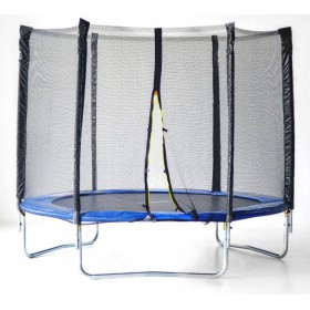 Батут SJ 6ft (183cm) синій з зовнішньою сіткою