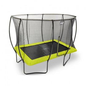 Батут EXIT Silhouette прямокутний 214x305 см Зелений