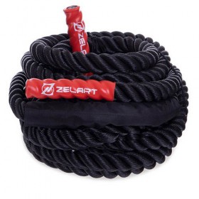 Канат для кроссфита Modern FI-2597 Zelart 12м Черный (56363101)