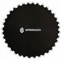 Мат для батута стрибкове полотно Springos 8FT 244 см 48 пружини Black
