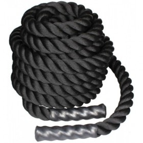 Канат для кроссфита LiveUp Battle Rope 6 м (LS3676-6) Black