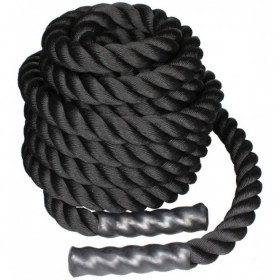 Канат LiveUP Battle Rope для кроссфита 12 м Black (LS3676-12)