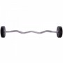 Штанга фіксована вигнута поліуретанова Zelart Urethane Barbell TA-2690-25 довжина-106см 25кг (AND010482)