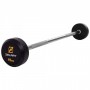 Штанга фіксована пряма гумова Zelart Rubber Coated Barbell TA-2685-15 довжина-95см 15кг (AND010533)