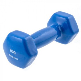 Гантель 2 кг Синя