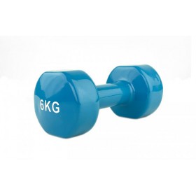 Гантель вінілова Stein 6.0 кг/шт/синя