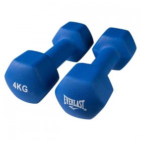 Гантелі вінілові Everlast 2 шт по 4 кг сині