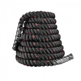 Тренувальний канат для кросфіту 4FIZJO Battle Rope 12 м 4FJ0258