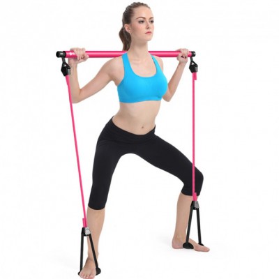 Гімнастичний тренажер Portable Pilates Studio Студія для занять пілатесом Pink